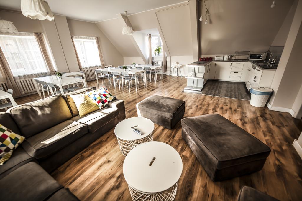 Za Murami Hostel Гданьск Экстерьер фото