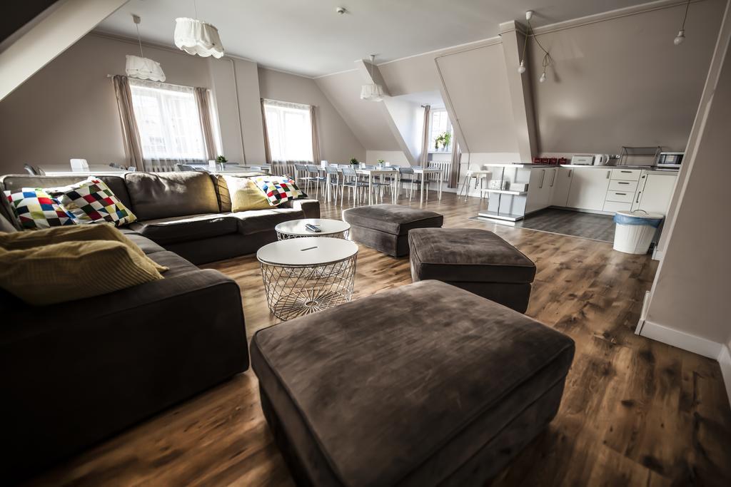 Za Murami Hostel Гданьск Экстерьер фото
